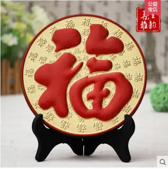 

Christmas New Year gift activated carbon carving crafts household decorations display carbon carving