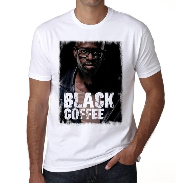 overliggende eksplicit skuffe DJ Black Coffee 1, DJ Tshirt, Homme T-shirt, Blanc, cadeau Men Brand  Clothihng Top Quality Fashion Mens T Shirt 100%Cotton _ - AliExpress Mobile