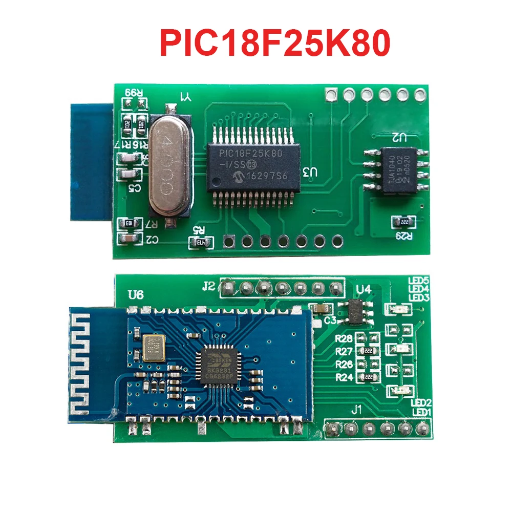 Профессиональный сканер кодов ELM327 V1.5 PIC18F25K80 Mini ELM 327 Bluetooth OBD2 / OBDII для