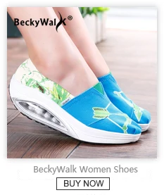 Beckywalk outono primavera senhoras sapatos de lona