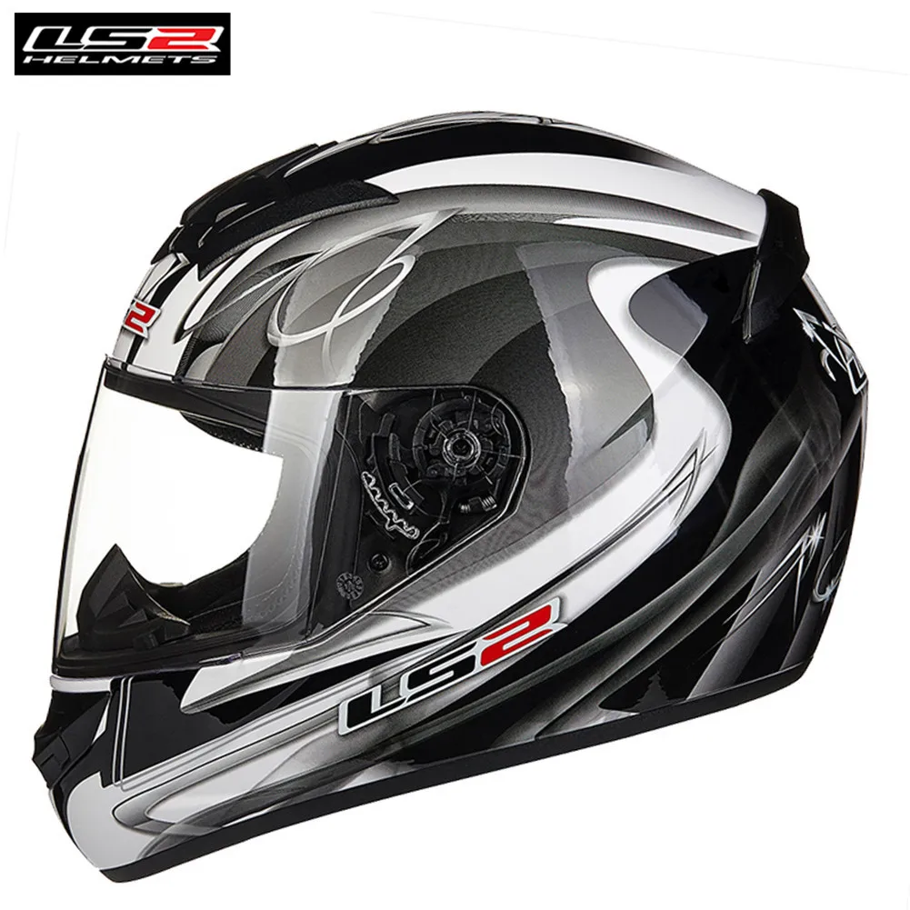 LS2 FF352 полный лицо гоночный мотоциклетный шлем ROOKIE Capacete Moto шлемы Kask Helm Caschi для