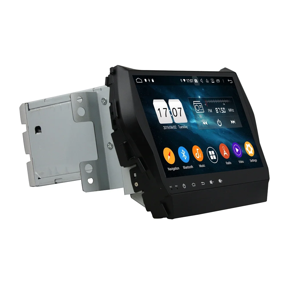 Cheap DSP 2 din Android 9.0 Octa Core 9" Car DVD GPS for Hyundai IX45 2014-2016 stereo Radio Bluetooth 4.2 WIFI USB Mirror-link 3