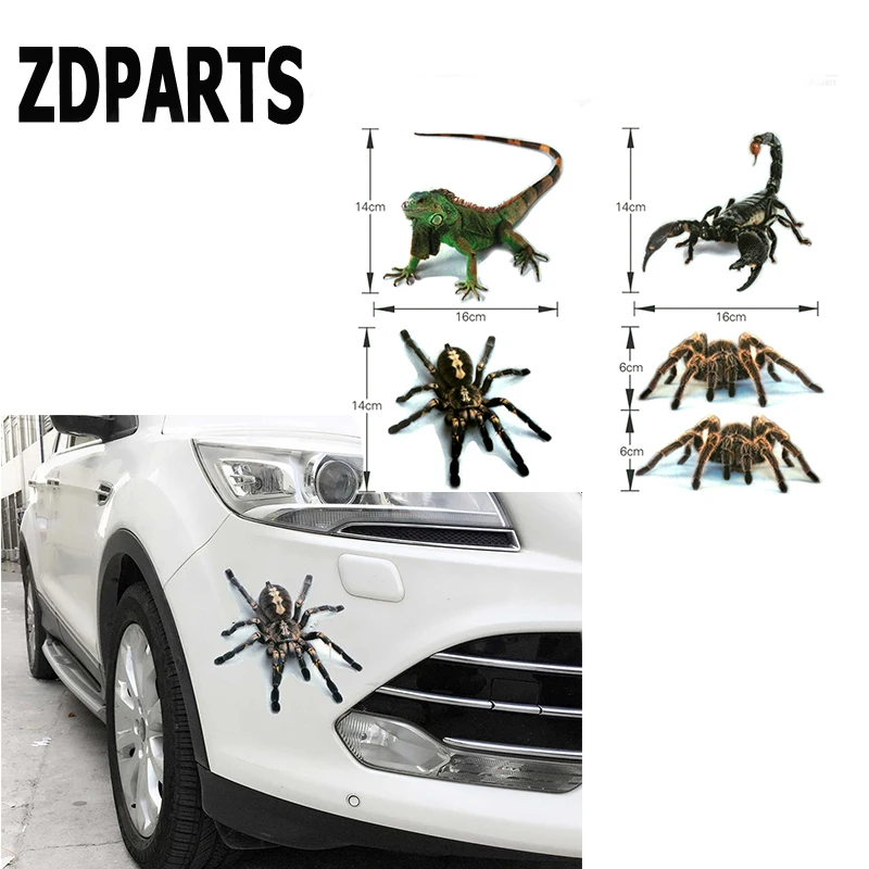 ZDPARTS 3D автомобиля эмблема &quotПаук&quot Грузовик Мотор наклейки окна Крышка для Audi A3
