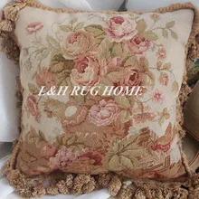15 К 1" x 16" ручной Кружево Подушка ручной работы розы подушку без вставки