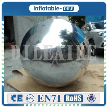

Inflatable Mirror Ball Attractive Brightness Shine Sphere Reflective Advertising Ball for Bar, Concert, Wedding, Christmas