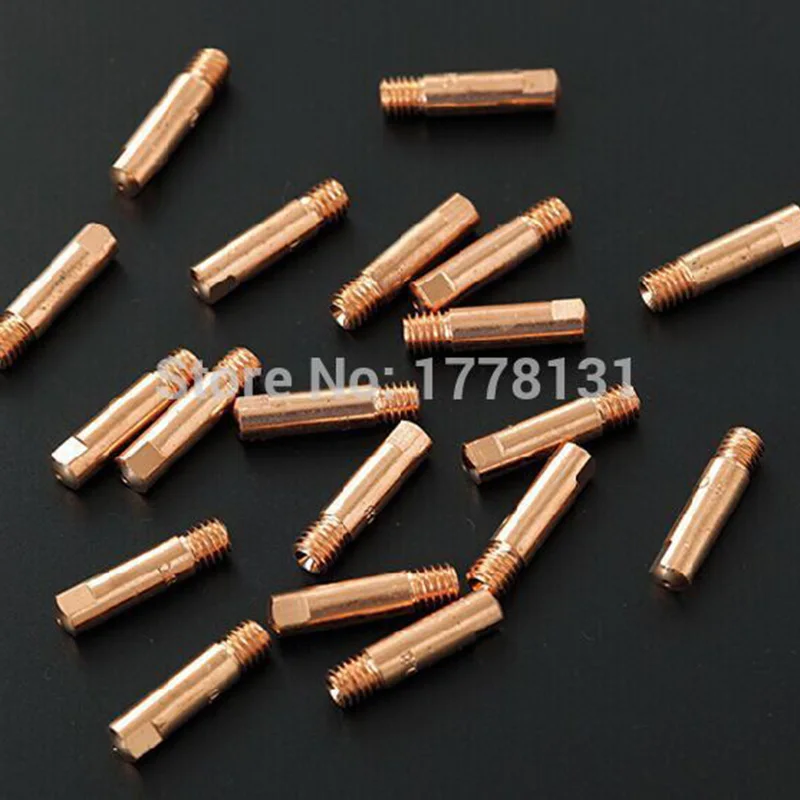 

CO2 MIG Contact Tip 0.8x25mm For MB15 15AK MAG Welding Torch 40PK