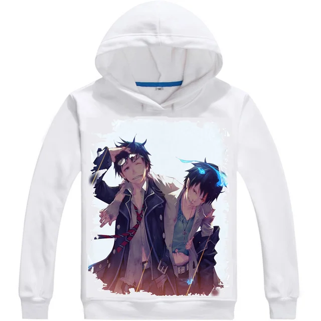 blue exorcist hoodie