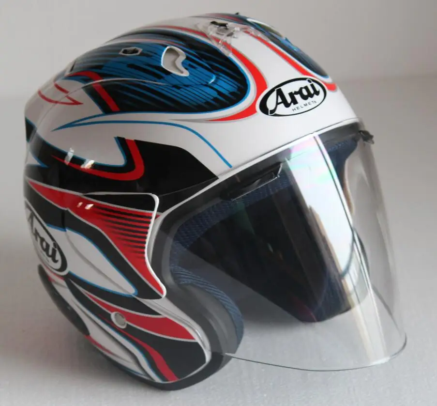 Мотоциклетный шлем ARAI, полушлем с открытым лицом, шлем для мотокросса, размеры: s m l xl XXL, Capacete - Цвет: Design 18