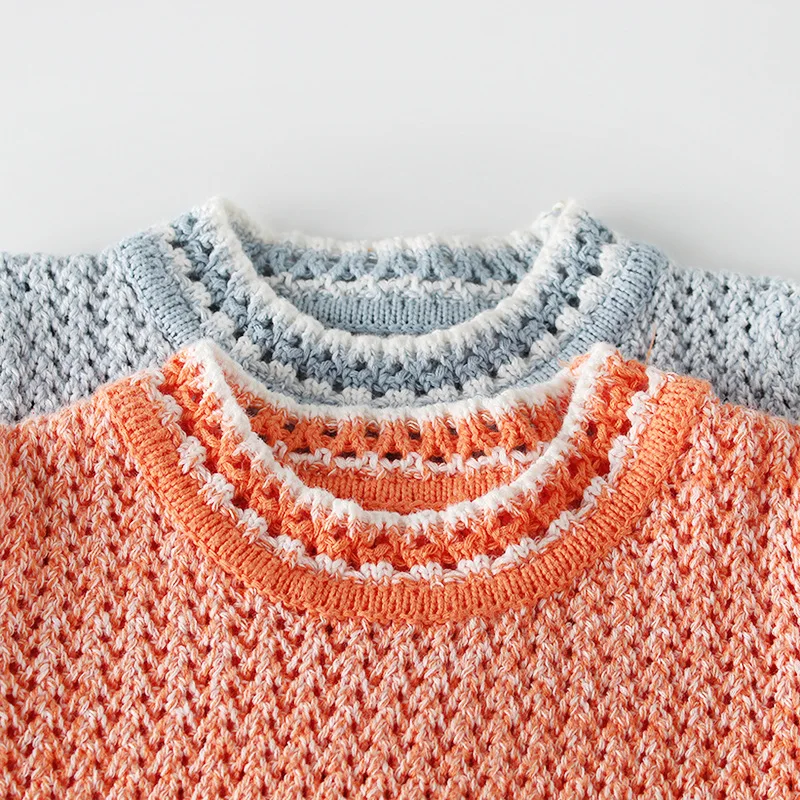Handmade Knitted Baby Girl's Spring Sweater 12-18 months ready to ship Kleding Meisjeskleding Babykleding voor meisjes Truien 