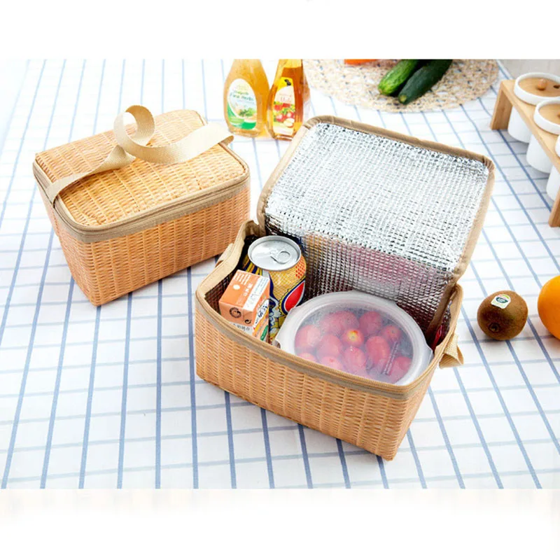 

lunch bags for women Portable Insulated Thermal Cooler Lunch Box Carry Tote Storage Bag Case Picnic lunch bag for kids L3