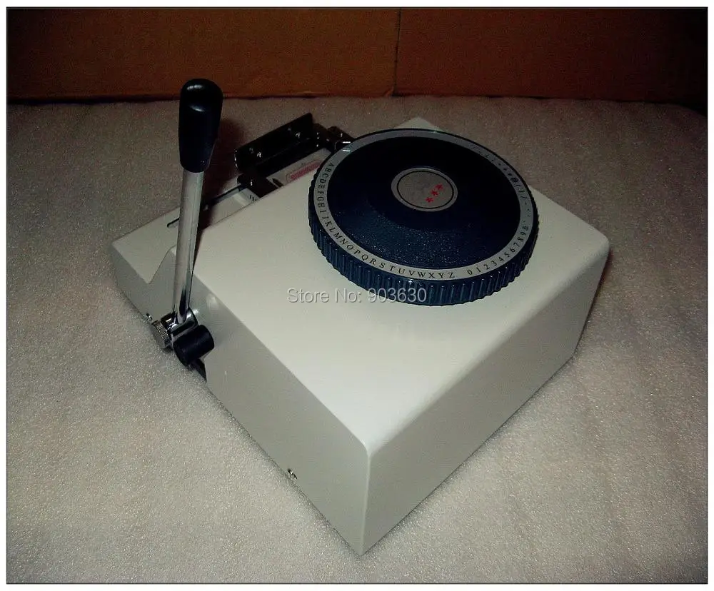 Free Shipping!52D Manual PET ID tag Embosser Machine for military dog tag metal steel embossing press machine wonder52Characters