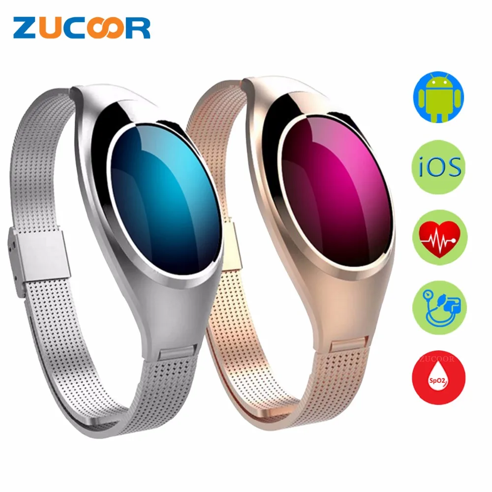 

Smart Wristband Z18 Bluetooth Bracelet Blood Pressure Oxygen Heart Rate Monitor Waterproof Pedometer For iOS Android Women Men