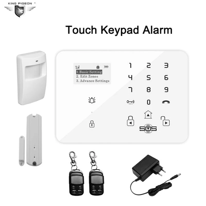 Беспроводной GSM 3g сигнализации Системы для домашной безопастности Системы сенсорная клавиатура охранная с движения PIR Сенсор двери