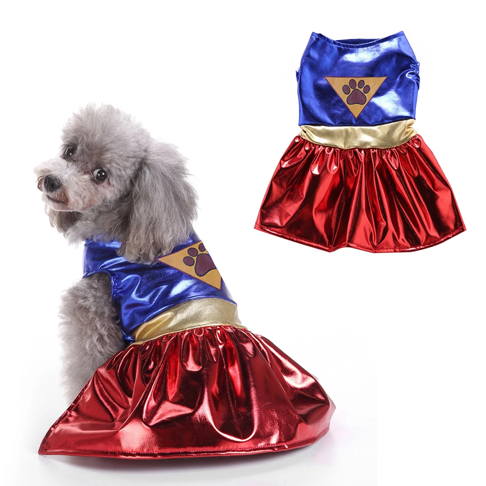 Buy Fashion Triangle Paw Print Pet Dress Halloween Dog