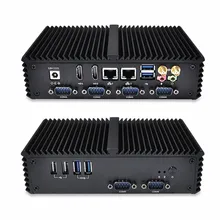 QOTOM Mini PC Core i5 Qotom Mini Computer Micro Computer Pfsense Fanless Mini PC Server Thin Client