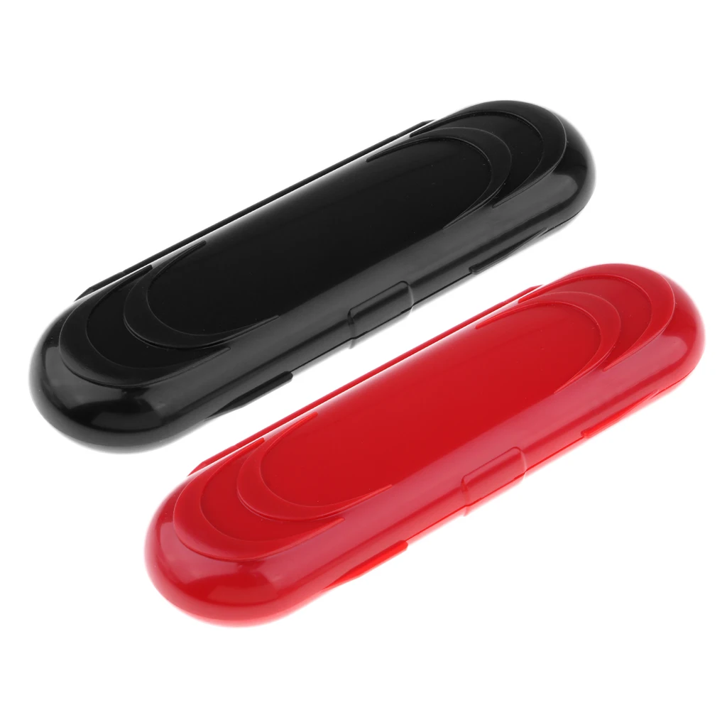 2pcs Dart Storage Case Darts Protect Travel Box Pouch for Dart Collection Club Accessories Black Red