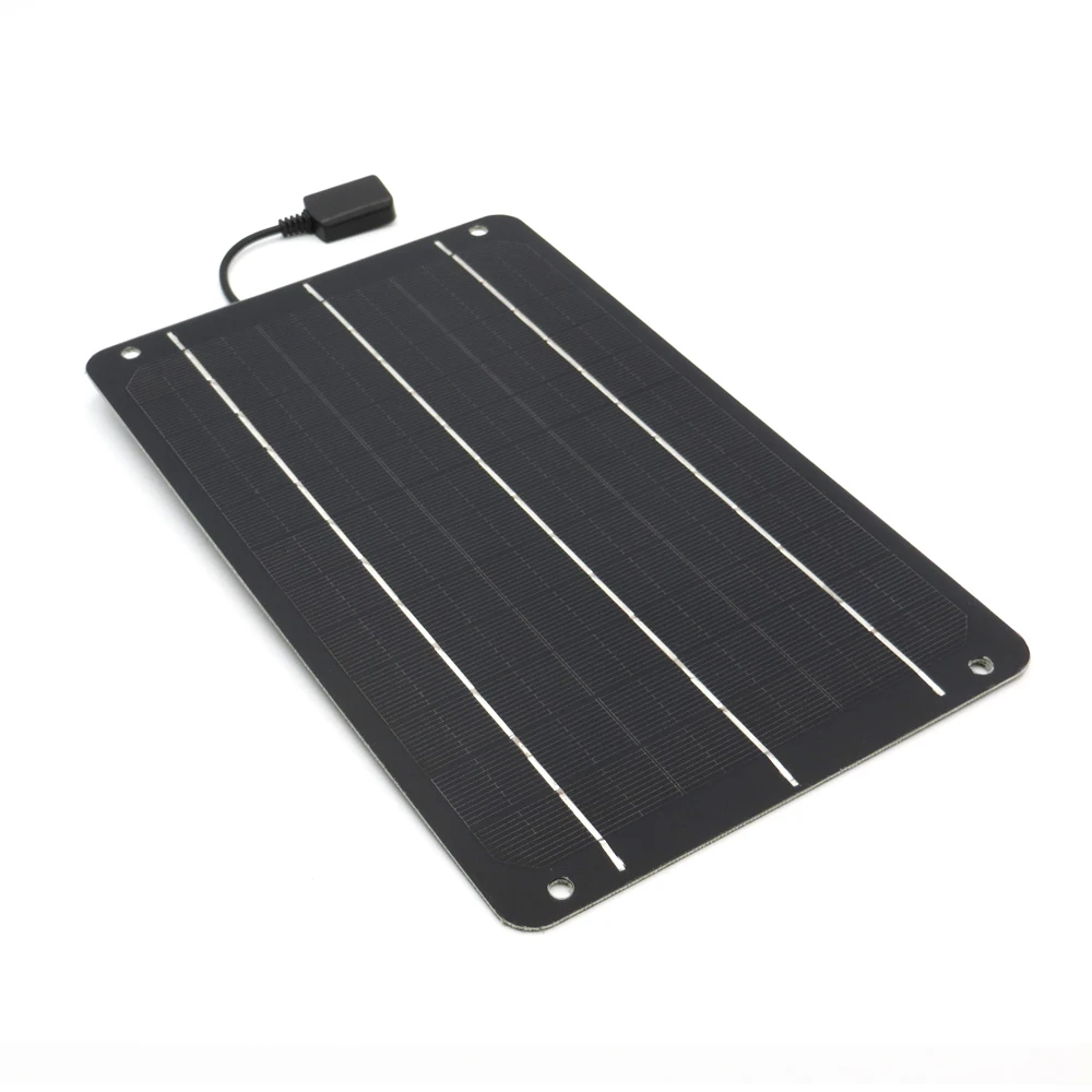 Portable 5W Solar Charger Panels with Usb Port Battery Power for Mobile Phones 5V USB | Обустройство дома