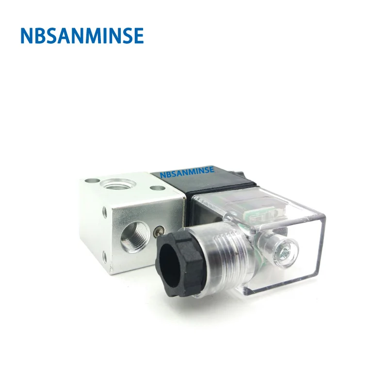 Электромагнитный клапан Air 3 Way 2 polision M5 G 1/8 AirTAC в 1 M5/06 нормально закрытый