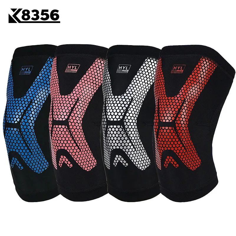 K8356 Sports Breathable Knee Pads Fitness Knee Support Brace Basketball