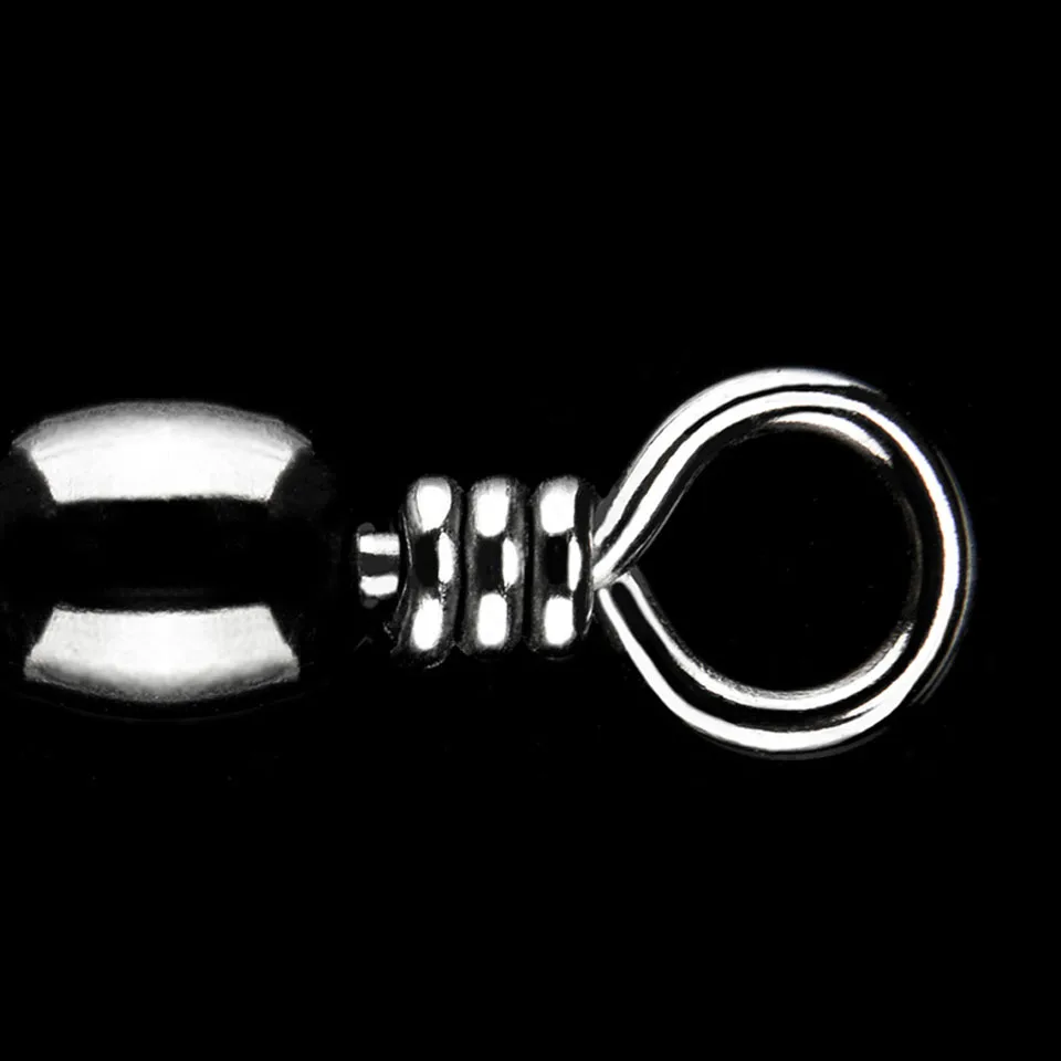 WALK FISH 50PCS/Lot Fishing Connector Pin Bearing Rolling Swivel Stainless Steel with Snap Fishhook Lure Tackle Accessorie WALK FISH 50PCS/Lot Fishing Connector Pin Bearing Rolling Swivel Stainless Steel with Snap Fishhook Lure Tackle Accessorie