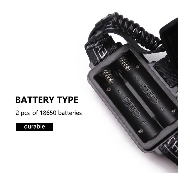 Фонарь налобный светодиодный XHP50/V6 18650 лм зарядка по USB|Налобные LED-фонари| |