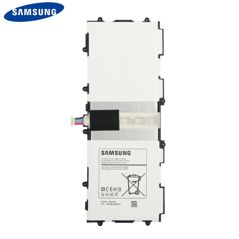 Аккумулятор samsung T4500E T4500C T4500K для samsung GALAXY Tab3 P5210 P5200 P5220 Сменный аккумулятор для планшета 6800 мАч