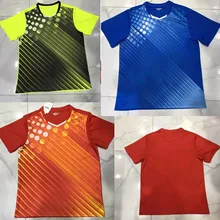 Настольные теннисные майки, футболки для бадминтона, теннисные футболки, мужские футболки для пинг-понга, спортивные рубашки Masculino Mujer