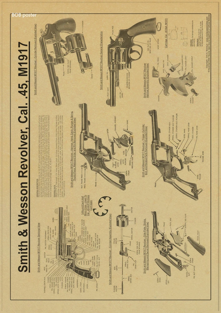 AK74/47 плакаты с изображением оружия/военные фанаты ВИНТАЖНЫЙ ПЛАКАТ из крафт-бумаги Ретро плакат/настенные декоративные бумажные плакаты Наклейка на стену - Цвет: P060