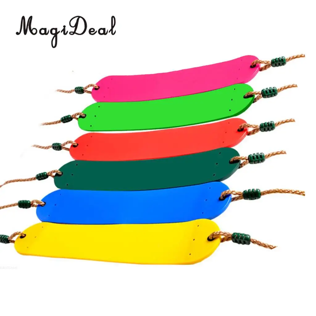 High Quality Kids/Baby Children Adjustable Indoor Outdoor Swing Seat Rope Garden Playground Tree Hanging Seat Play Park Toy