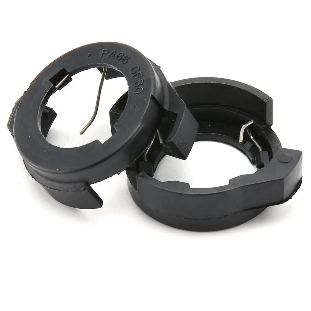 2Pcs Car LED H7 Headlight Bulb Base Holder Auto Head Lamp Light Retainer Clip Adapter For Ford