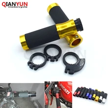 CNC 7/" Универсальный мотоциклетный руль, ручки для велосипеда, рукоятка для suzuki GSXR600 GSXR750 GSXR1000 GSR600 GSR750 SFV650