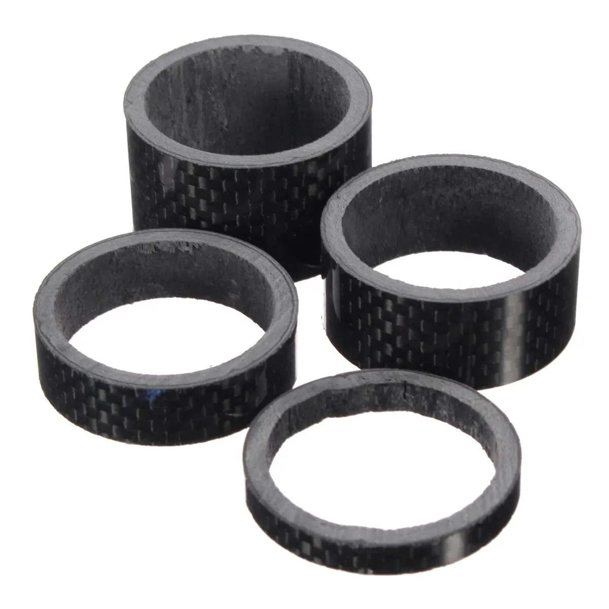 

5mm /10mm /15mm /20mm A Pcs Of Cycling Bicycle Headset Carbon Fiber Washer MTB Bike Headset Stem Spacers Kit For Bike Fix Refit