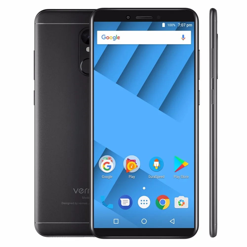 vernee M6 Cellphone 5 7 inch 18 9 IPS Screen 4GB RAM 64GB MTK6750 Octa Core