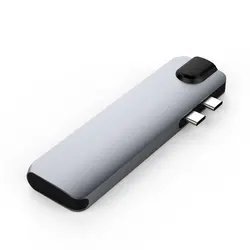 USB 3,0 концентратор адаптер type-C многопортовый поддержка Thunderbolt 3/Gigabit LAN/HDMI порт для MacBook Air/Pro