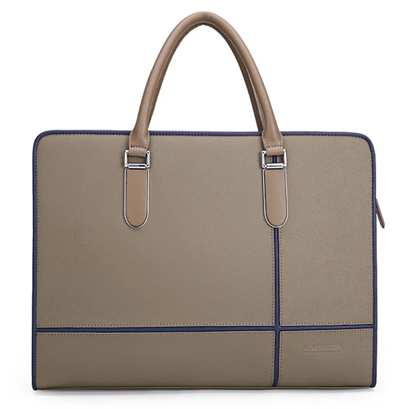 High Quality Leather Men Laptop Briefcase Bag 8 Inch Pad Bags Brand designer Handbag Business bag Single shoulder business bags new high quality leather men laptop briefcase bag 14 inch computer bags handbag business bag fashion laptop handbag for men