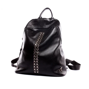 

Moxi New 2020 Real Genuine Leather Women Backpack Rucksack Woman Korean Style Ladies Laptop Bag Daily Backpack Girl School Bags