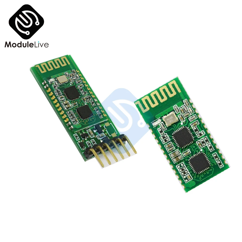 

HC-02 Bluetooth Serial Port Wireless Digital Transmission Board Module 2.4G UART 3.3V TTL Level Pcb Antenna Replace HC-05 HC-06