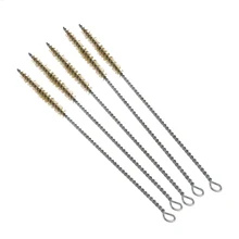 5 Pcs 12mm Diameter Brass Wire Tube Brush Cleaning Tool 30cm Length