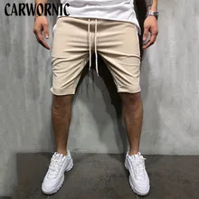 CARWORNIC свободные брюки карго фитнес шорты для спортзала мужские крутые дышащие летние шорты Горячая Распродажа повседневные модные шорты Уличная Мужская