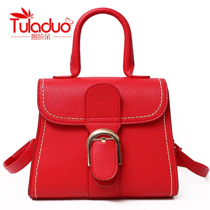 

TOLADUO Brand 2017 Fashion 5 Color Women Crossbody Bags High Quality PU Leather Saffiano Famous Designer Thread Ladies Handbags