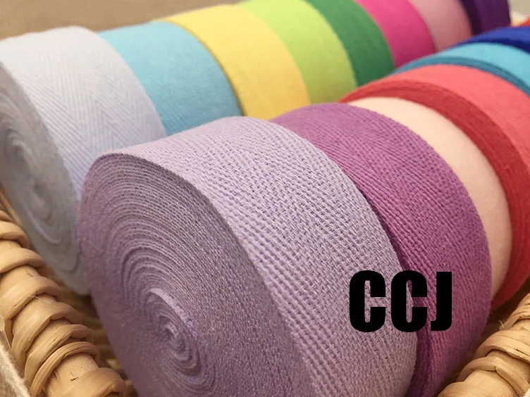 1pcs=10yards Hemming strip, cotton belt, herringbone yarn, knitted yarn