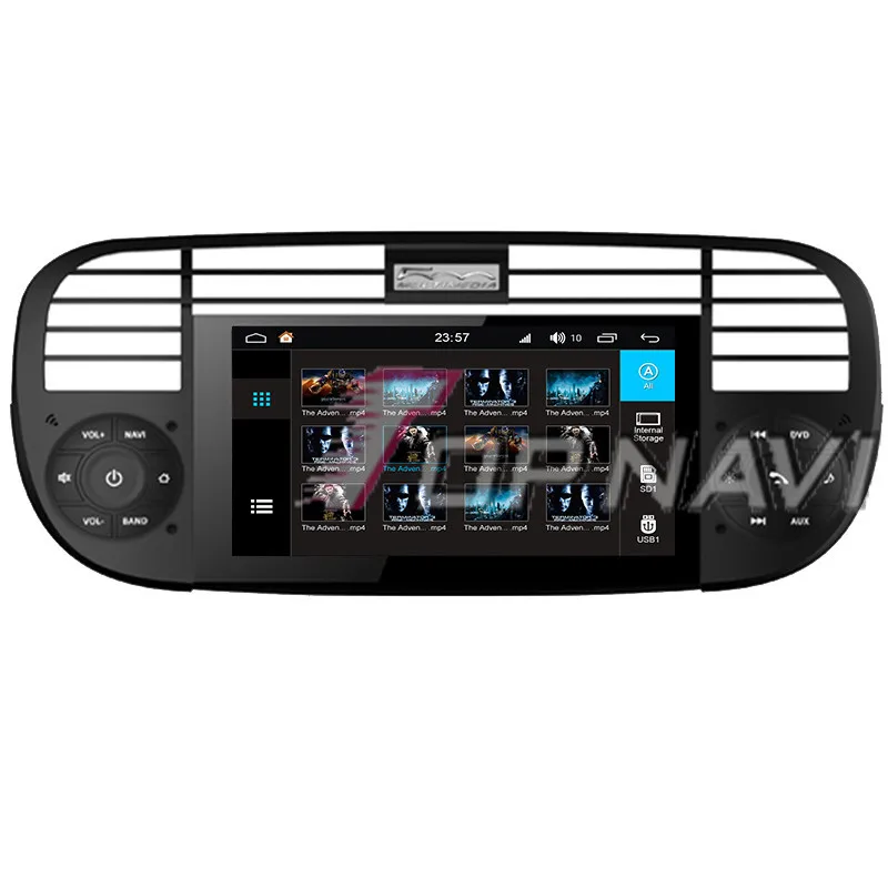 Excellent Topnavi 6.2" S200 Octa Core Android 8.0 Car DVD Multimedia Player Radio for Fiat F500 Stereo Radio GPS Navigation 2 Din Video 3