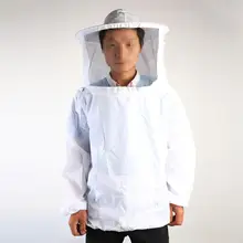 None White Antibee одежда защитный пуловер повседневное пальто для пчеловодства