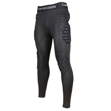 Pantalon professionnel de gardien de but, short Slim pour entraînement et entraînement, collant au genou, protège-genoux, pantalon de sécurité de sport