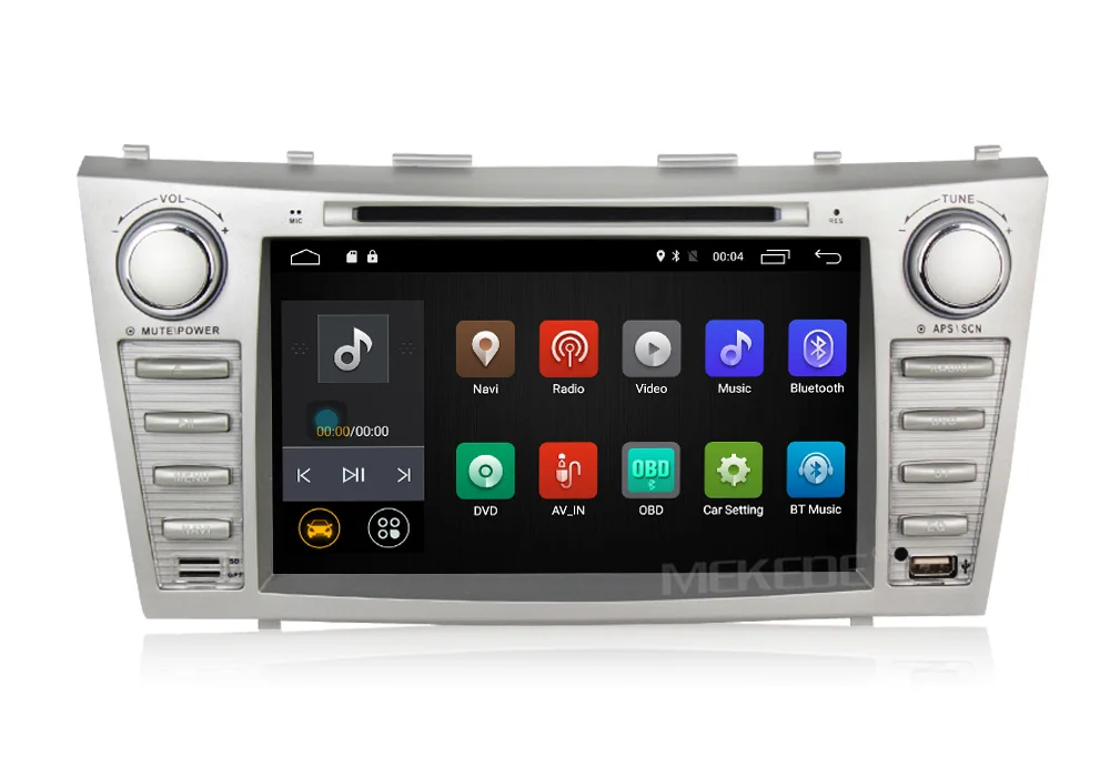 Cheap Free shipping!8inch 2din Android7.1 Car Gps DVD player for Toyota camry 2008-2011 audio vedio support 4G lte wifi BT SWC MIC 12