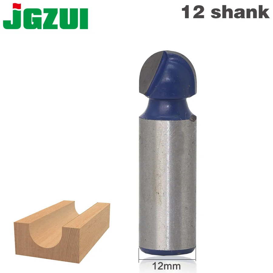 

1PC 8" Shank Core Box Router Bit - 1/4 Radius For Woodworking Cutting Tool