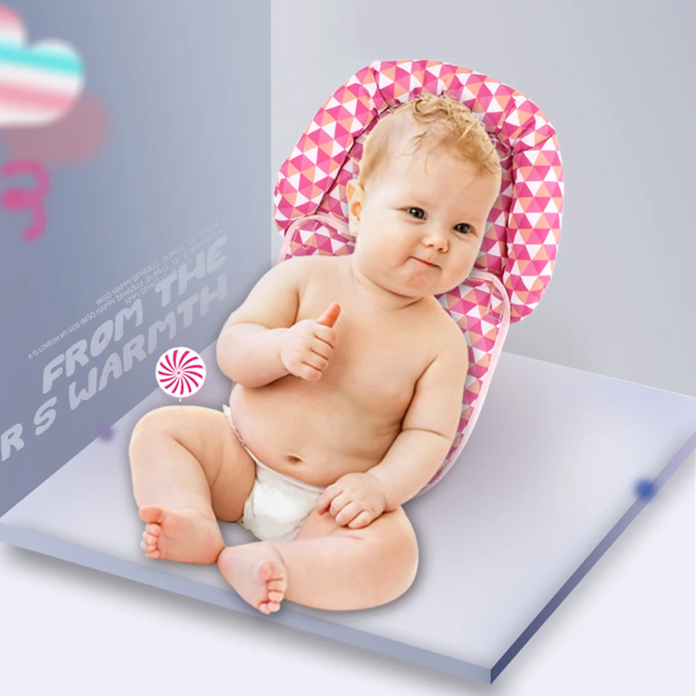 Детские стереотипы Подушка для новорожденного младенца анти-ролловер Матрас Подушка для 0-12 месяцев детский спальный позиционная площадка хлопок подушка