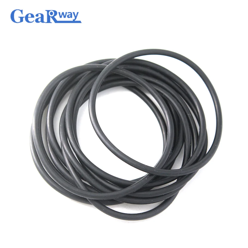 

O Ring Seal 5.7mm CS Black NBR O Ring Seals Rubber 175/180/185/190/250/255mm OD 70SH Hardness Rubber O Ring Seals Gasket