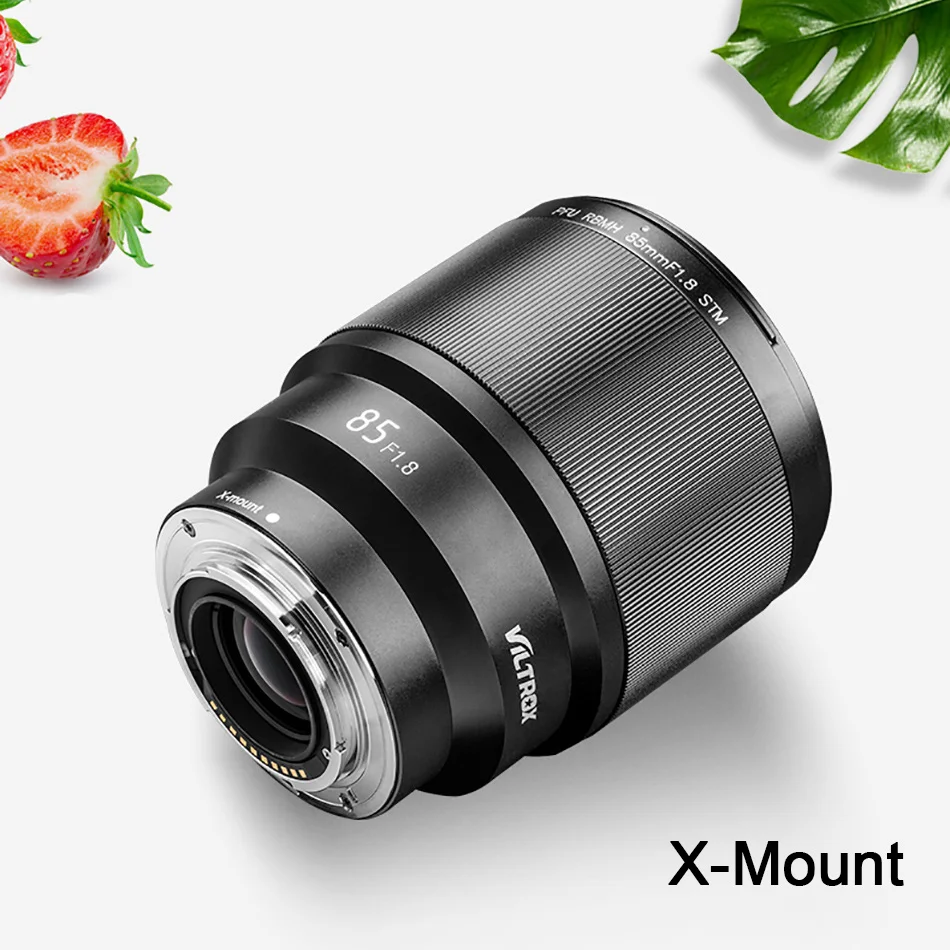 VILTROX 85 мм F1.8 STM X-mount объектив с фиксированным фокусом AF портретный объектив полная Рамка с автофокусом для камер Fuji X Mount