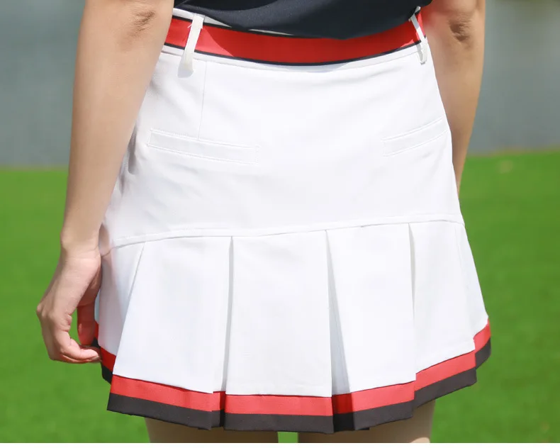 Новое поступление, женский спортивный костюм для гольфа, футболка с короткими рукавами, юбка, летняя дышащая быстросохнущая одежда для гольфа, размер xs-xl